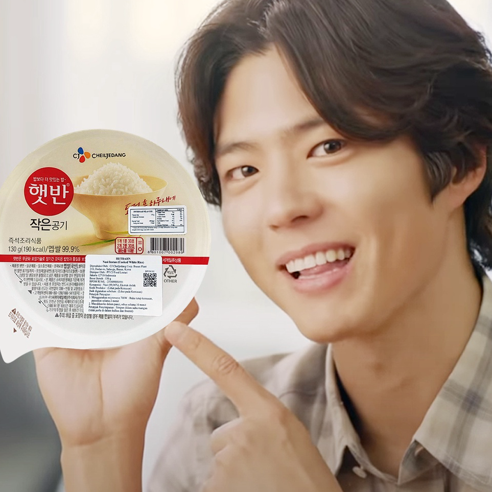 

Seller [HMART] CJ Hetbahn Cooked White Rice - Nasi Putih Instan Korea 130g