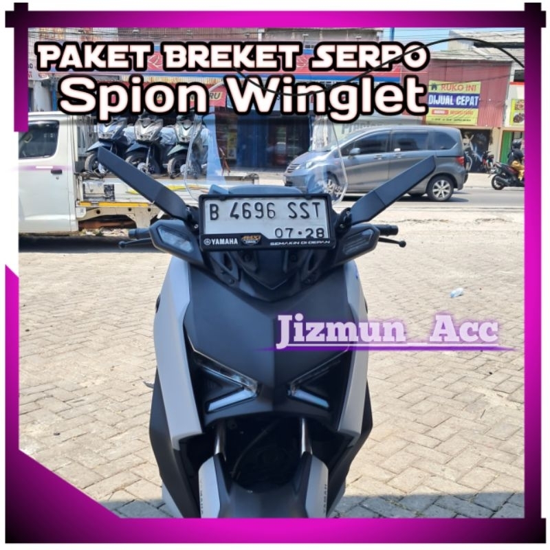 Breket Spion NEW XMAX Connected 2023 Paket Spion Winglet New Xmax