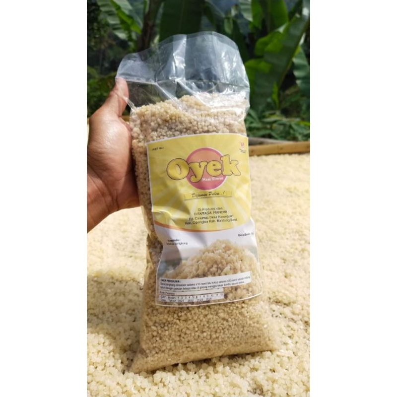 

Nasi Oyek/Nasi Tiwul 1 kg sehat dan pulen