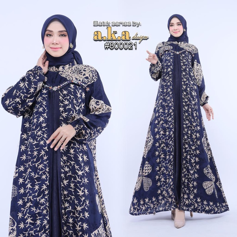 GAMIS BATIK MIX PAYET by AKA DESIGN//GAMIS BATIK TERBARU