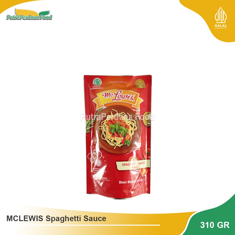 

MCLEWIS Spaghetti Sauce 310gr