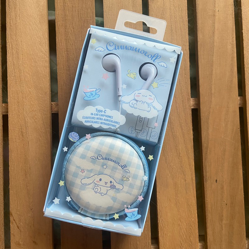 [ORIGINAL] Miniso Sanrio Headset Earphone Cinnamoroll Type C