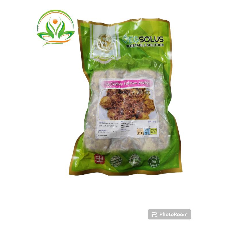 

veg. solution kalasan chicken analog / ayam kalasan 450gr vegetarian
