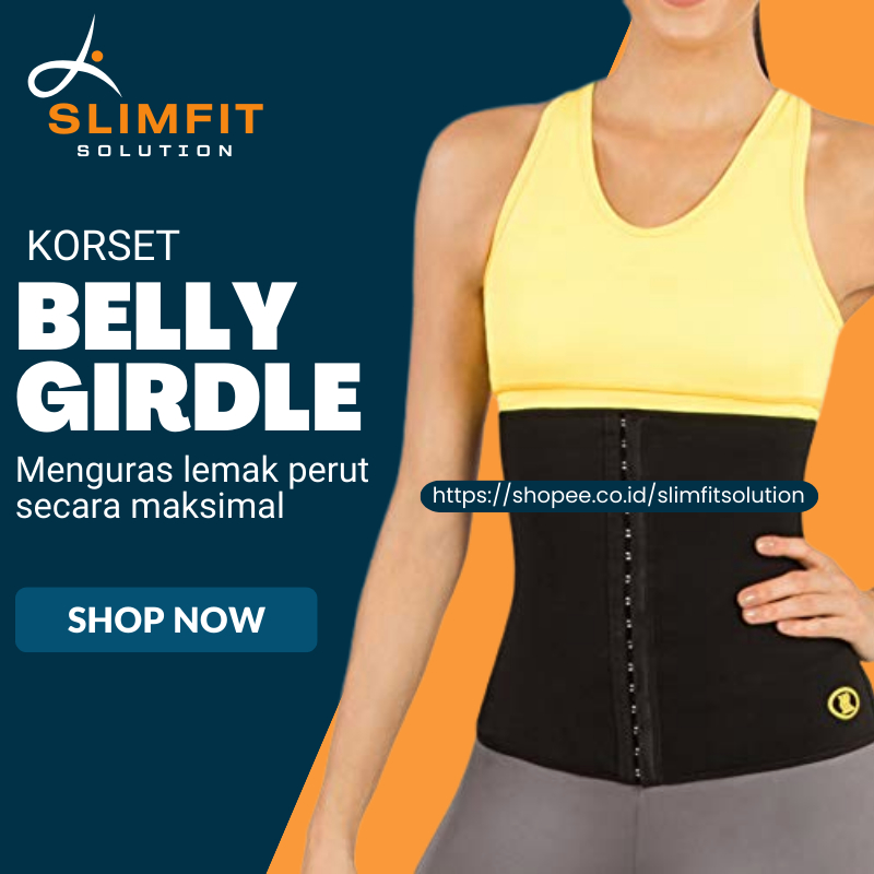 Korset Pelangsing Perut Pembakar Lemak WAIST  CHINCHER Hot Shaper Stagen Olahraga Pengecil Perut Bun