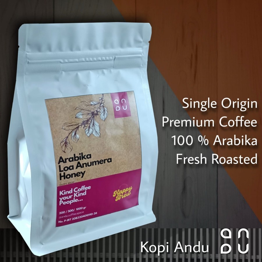 

Coffee Arabika Roast Fresh Special Honey 1 Kg Kopi Andu