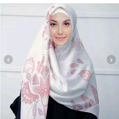 ZOYA KERUDUNG HIJAB SEGI EMPAT MOTIF JUMBO PERMATA SCARF