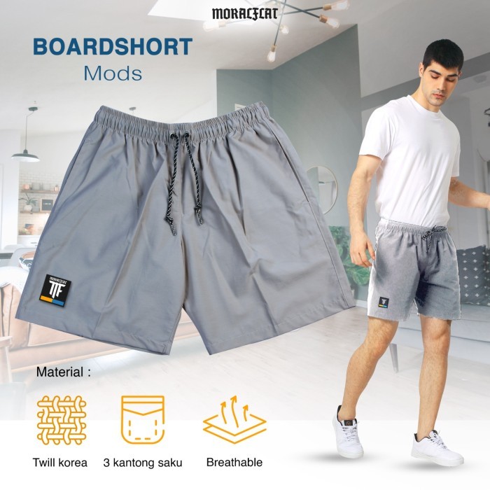 Moral Flat Official Boardshorts - Celana Pria - MODS