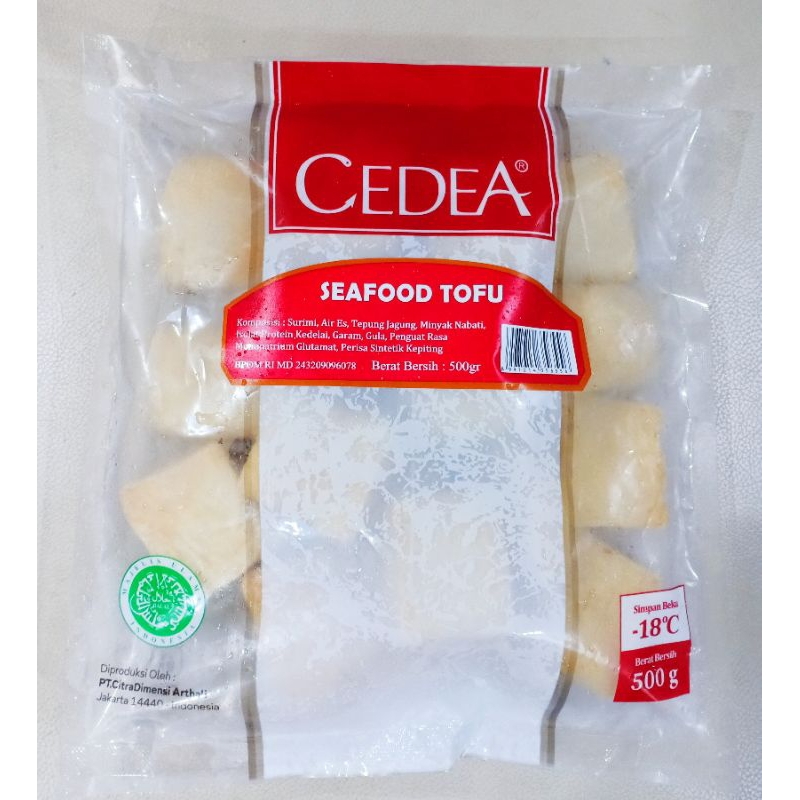 

Cedea Seafood Tofu 500gr