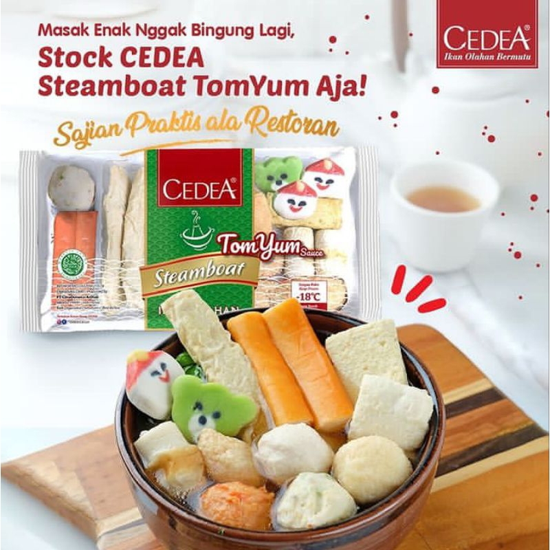 

Cedea steamboat 300g