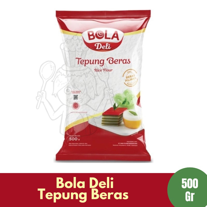 

Tepung Beras Bola Deli 500Gr