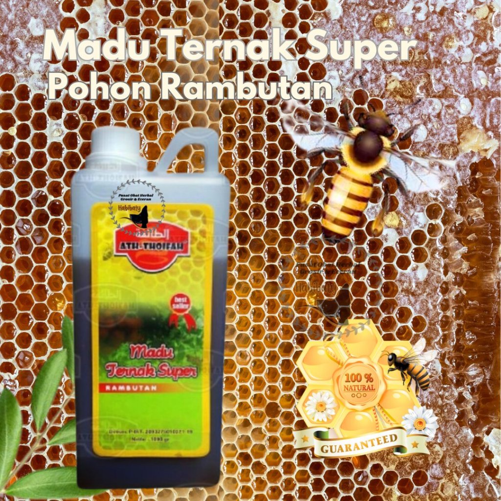 

Madu Murni Ternak Super Nektar Bunga Rambutan