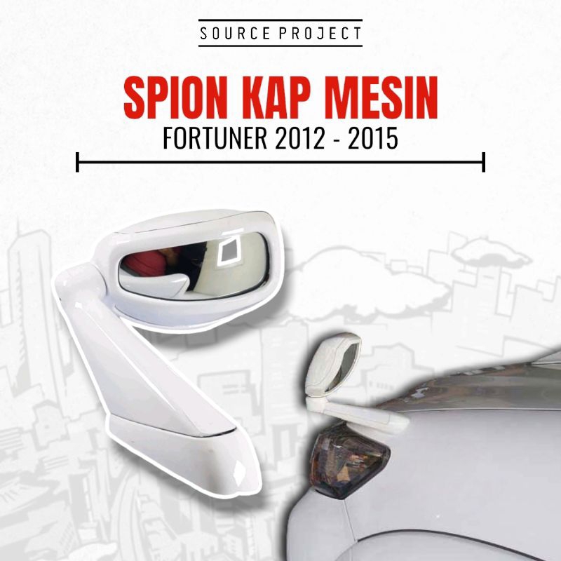 SPION KAP MESIN FORTUNER 2012 - 2015 ORIGINAL