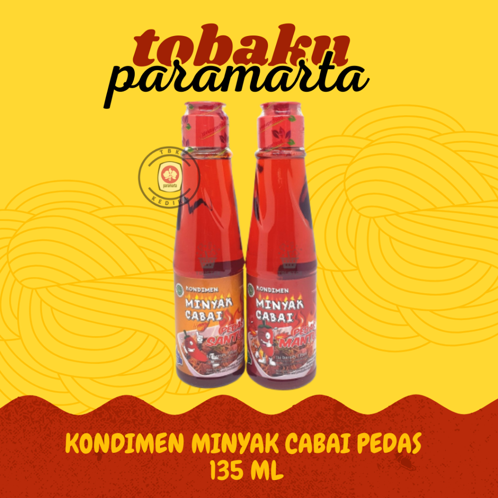 

KONDIMEN MINYAK CABE PEDAS CHILI OIL 135 ML / MINYAK CABE / CHILI OIL