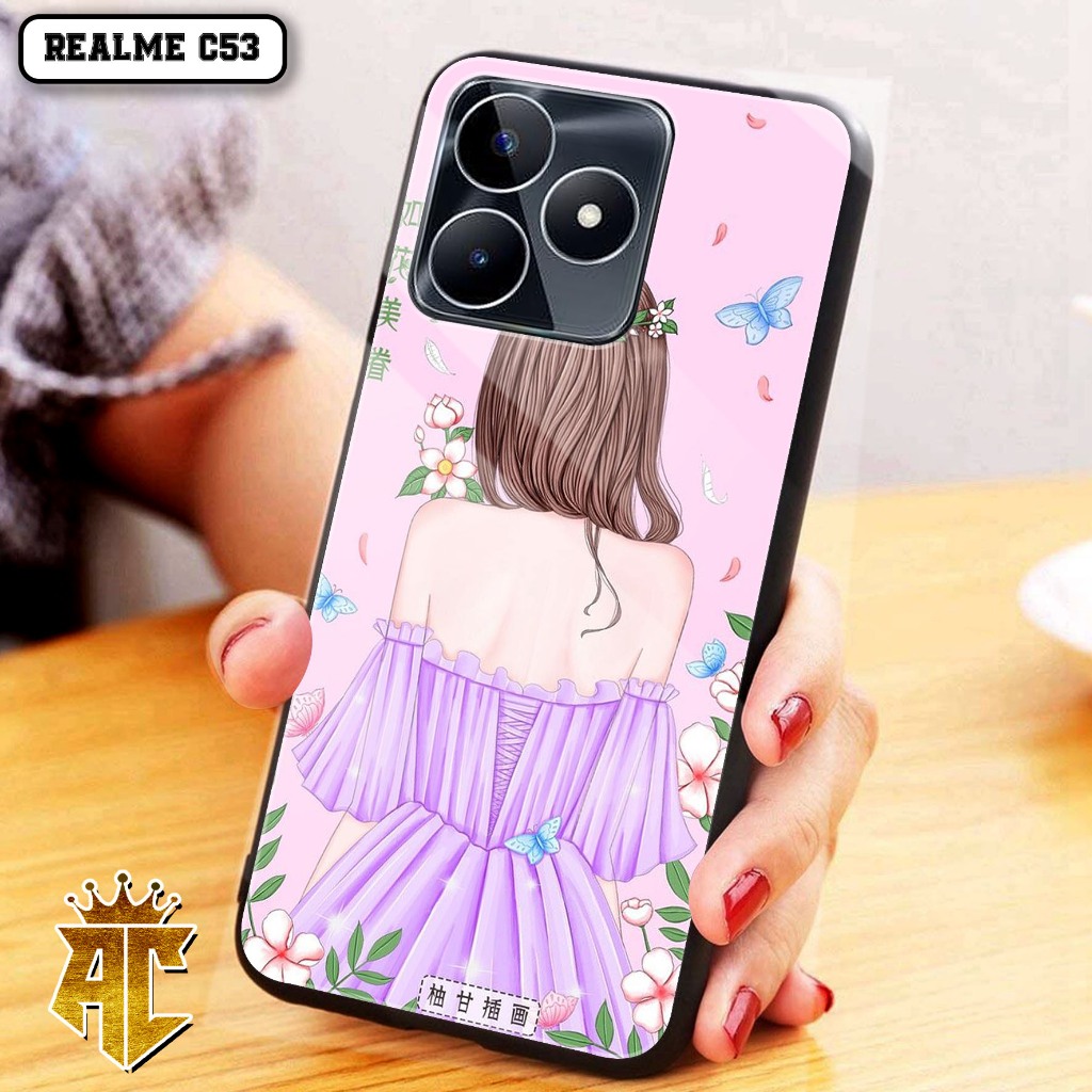 CASE REALME C53 - Casing REALME C53 Terbaru AERO STORE [ MOTIF 47 ] Silikon - Case Hp REALME C53 - C