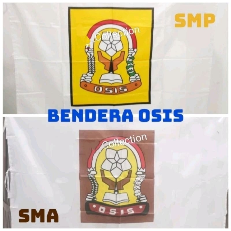 Bendera OSIS SMA Bendera OSIS SMP
