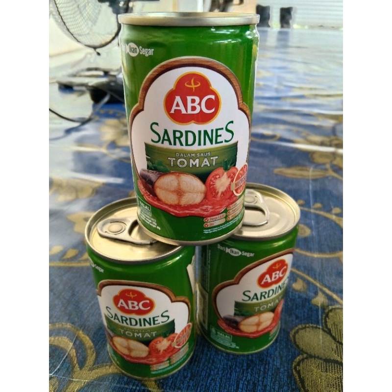 

sardines ABC - TOMAT - sarden - ikan kaleng