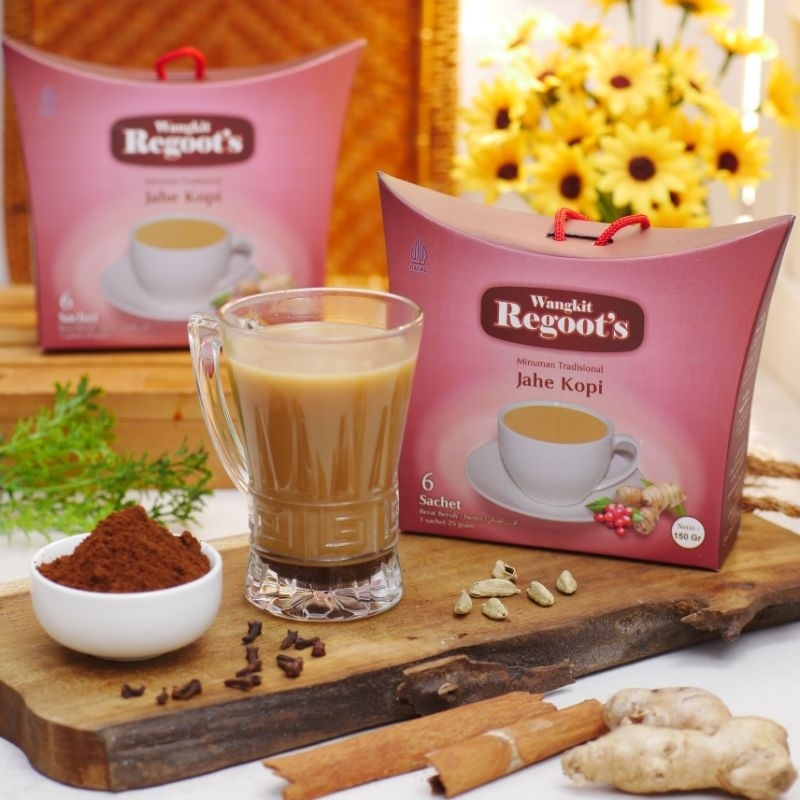 

Regoots Jahe Kopi 6 x 25gr - Minuman Herbal - Minuman Tradisional