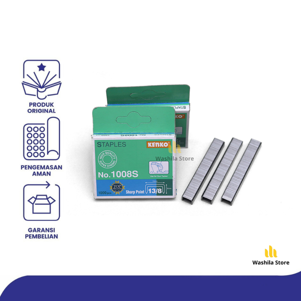 

Kenko Isi Staples No1008S Sharp Point 13 / 8