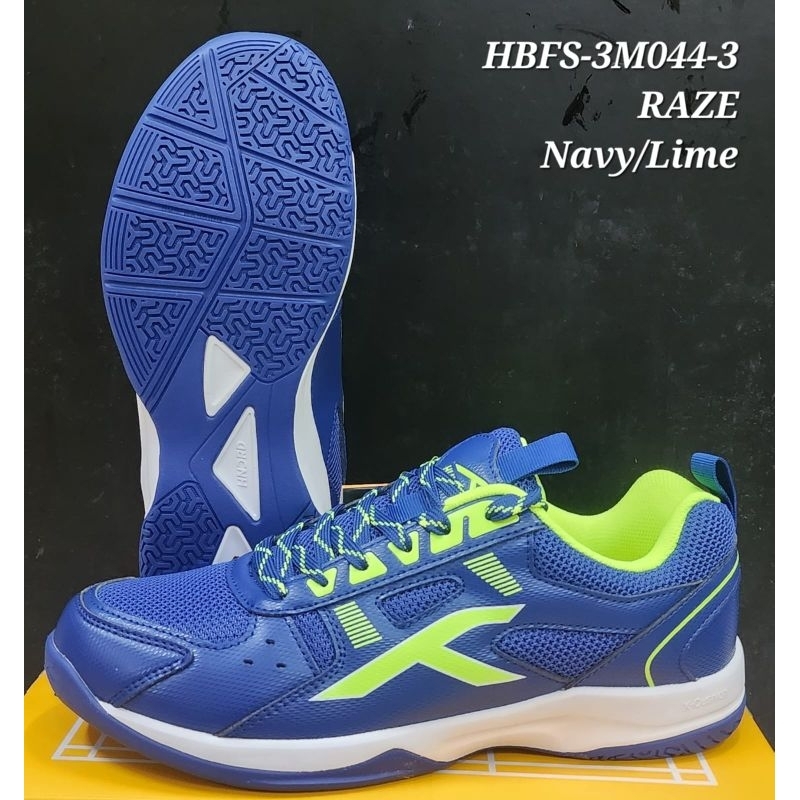 sepatu badminton hundred  hndrd RAZE original