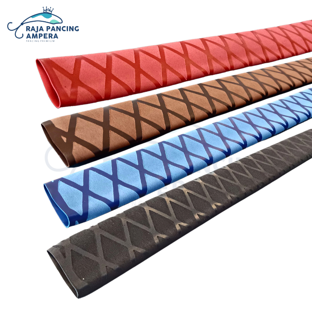 Hand Grip Bakar Karet 28x160 untuk pelapis Joran Pancing Stik Golf Billiard Gagang Raket