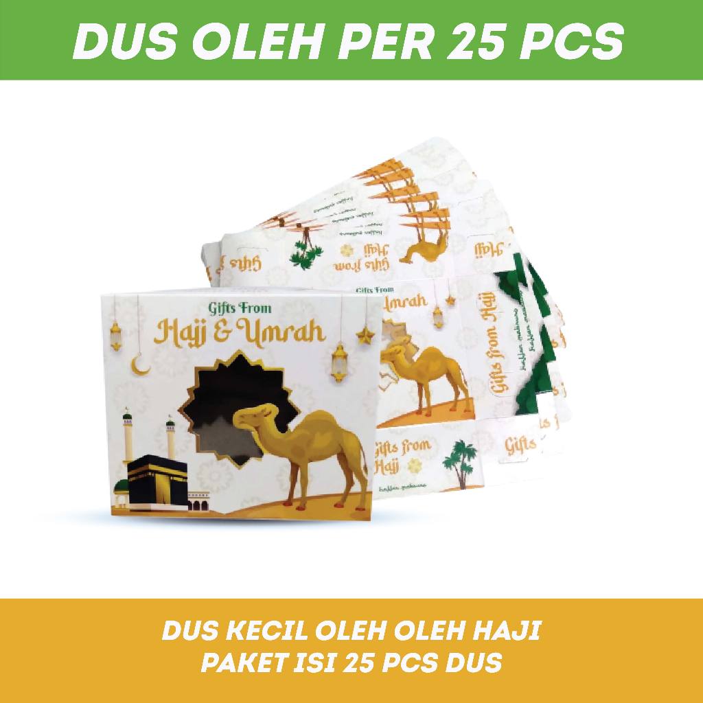

Kardus untuk Oleh Oleh Haji dan Umroh 50Pcs bahan tebal