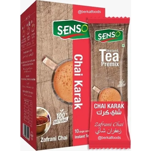 

Instant Saffron Tea Senso India / Karak Chai Indian / Teh Susu Safron