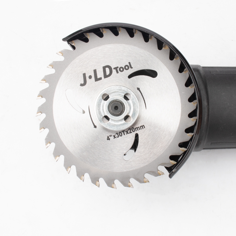 JLD 100mm 30T Mata Pisau Potong Gergaji Kayu grinda mata Saw Blade TCT 4&quot; x 30T Circular Saw Blade