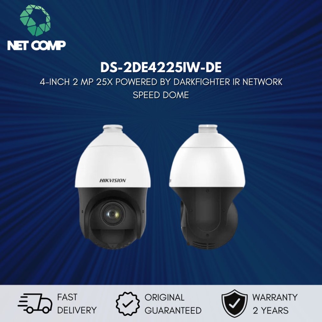 HIKVISION DS-2DE4225IW-DE PTZ Hikvision IP Camera CCTV Outdoor 2MP 25X 100m IR