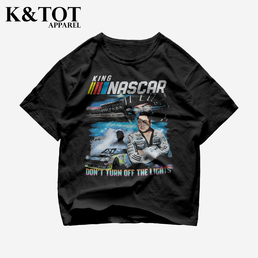 KNTOT - KAOS BAJU NASSAR NASCAR 1 | TSHIRT OVERSIZE VINTAGE HITAM BOOTLEG - PRIA WANITA DEWASA ANAK 