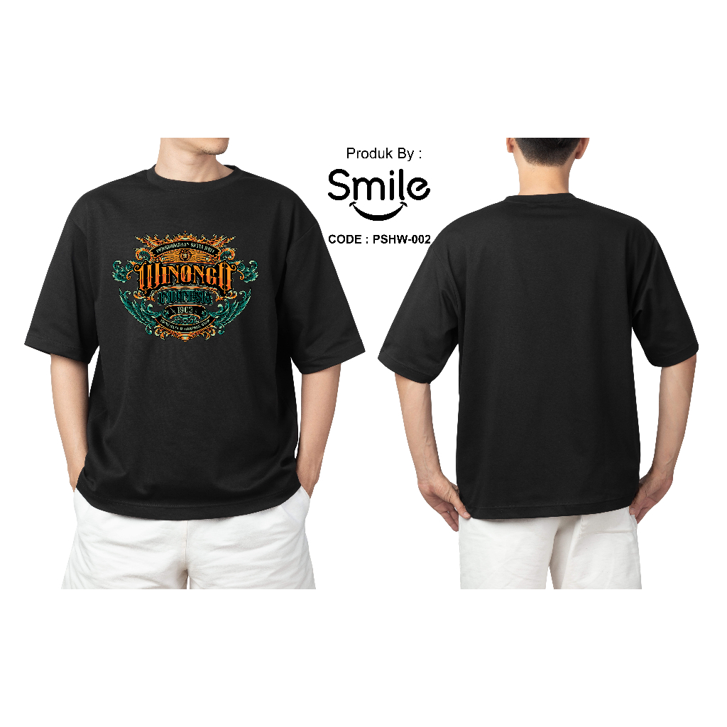 Kaos PSHW Indonesia Kode PSHW-002 Kaos Distro Anak Dewasa PSHW Sablon Keren