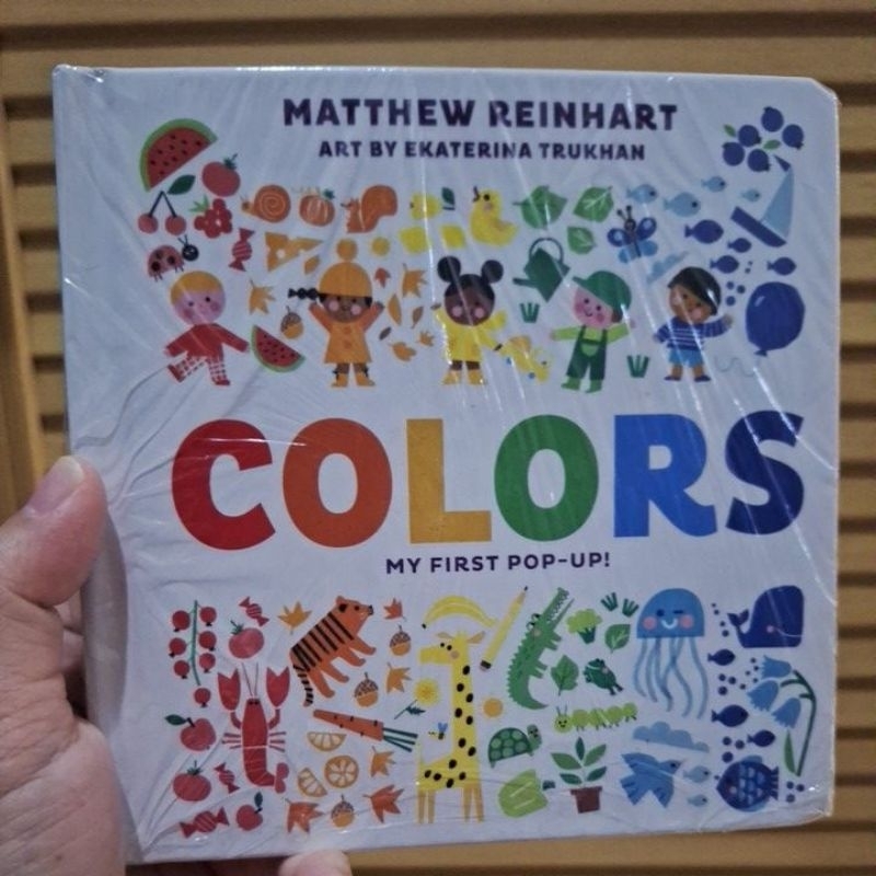 My first pop up colors book