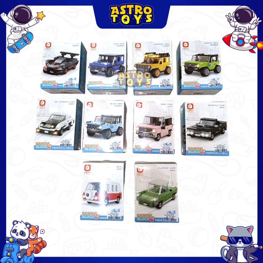 Mainan Anak Laki Laki Lego Mobil Balap Sport Jeep Kecil Murah