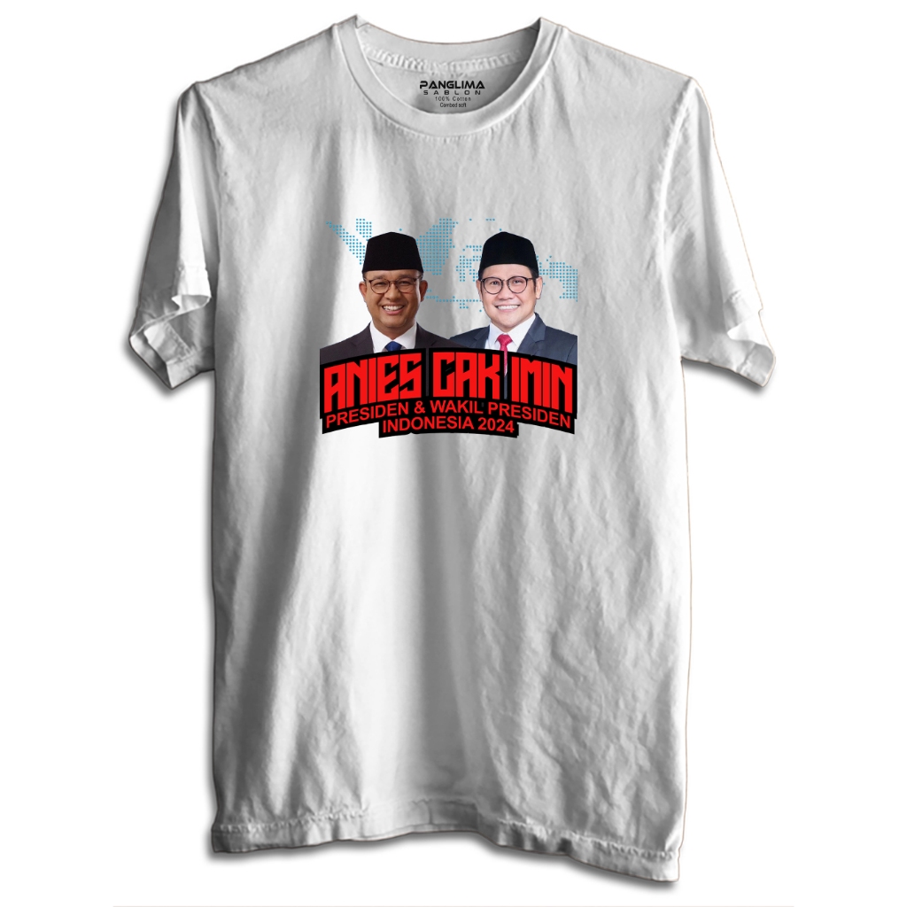 KAOS ANIES BASWEDAN MURAH | KAOS ANIES BASWEDAN PRESIDEN MURAH | KAOS ANIS BASWEDAN PRESIDEN | CUSTO