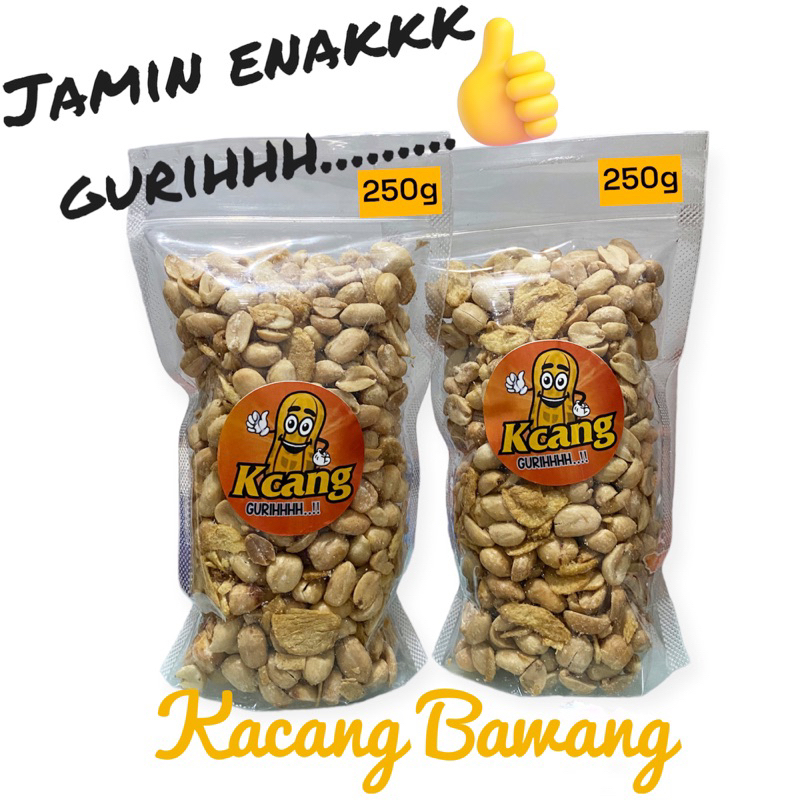 

Kacang Bawang Enak Gurihh Renyahh 250gram HALAL