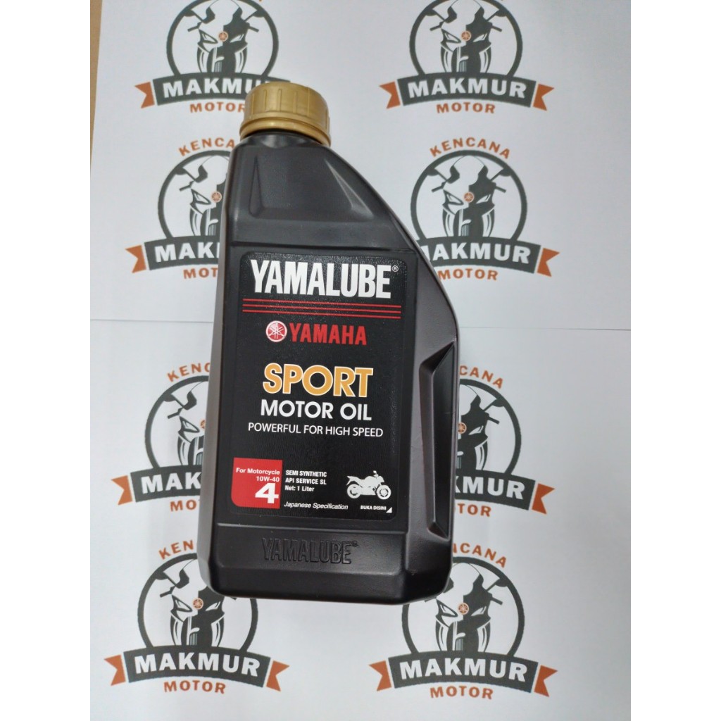 Oli Yamalube Sport 1 liter orginal yamaha / Yamalube Sport 1 liter 100%Asli