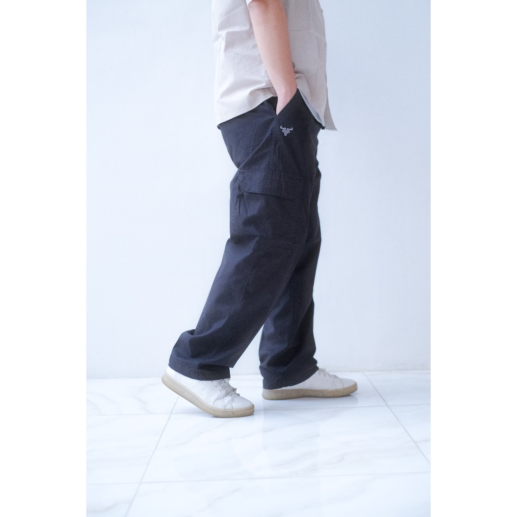 MATADOR - Gavi Baggy Pants Celana Panjang Pria Cargo Loose Gombrong