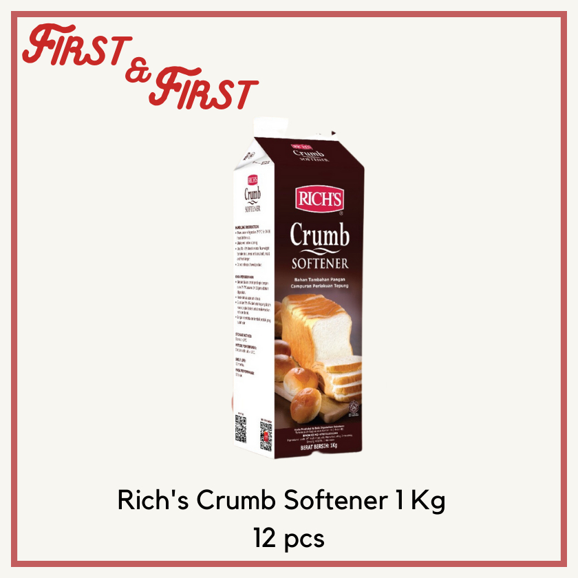 

[Khusus Grab/Gojek] Rich's Crumb Softener 1 Karton isi 12 pcs