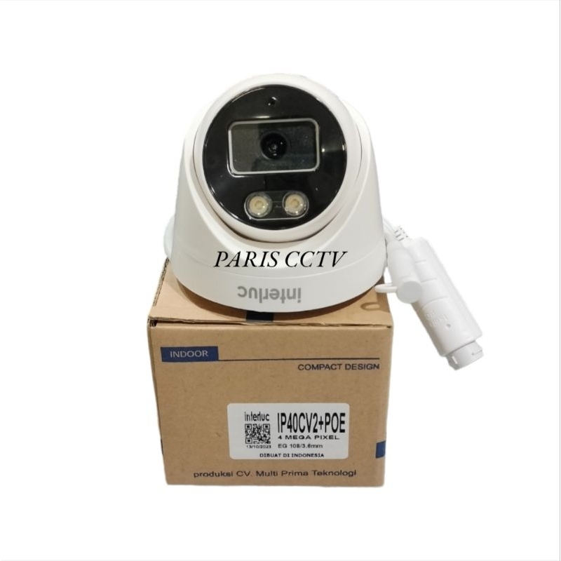 IP Camera CCTV Indoor EDGE Asli 4MP Onvif + POE Setera Hik