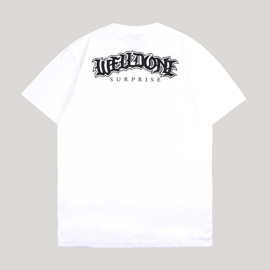 Tshirt Baju Kaos Distro WELLDONE SURPRISE/ Kaos Distro Pria Wanita