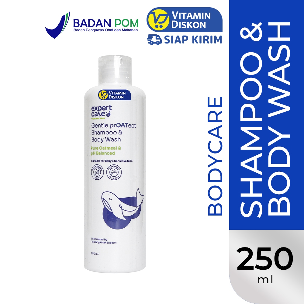 EXPERT CARE GENTLE PROATECT SHAMPOO AND BODY WASH 250ML