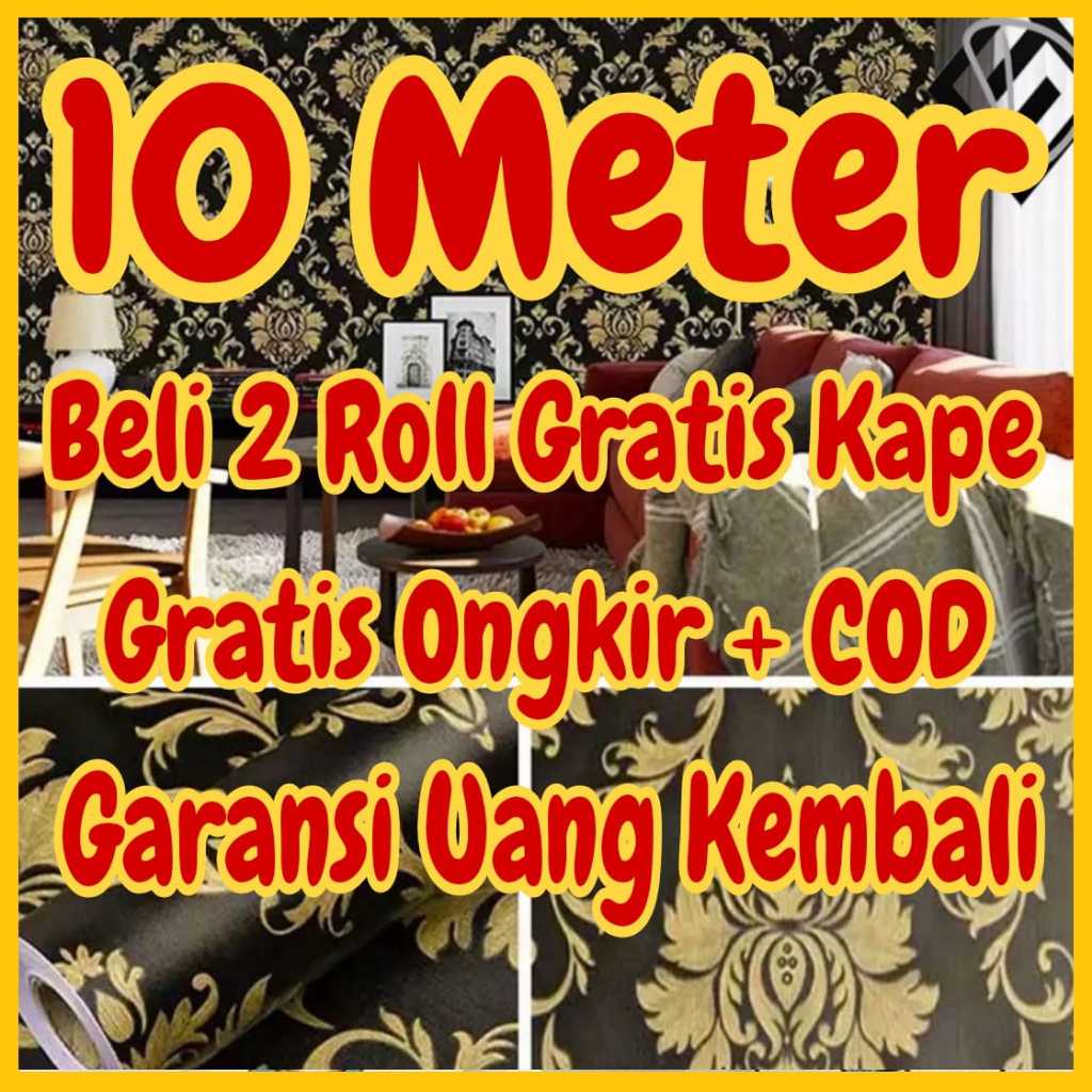 Wallpaper dinding kamar tidur stiker dinding kamar tidur sticker dinding wallpaper walpaper wallpepe