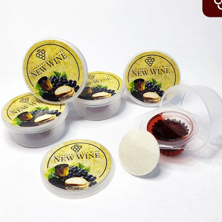 

Minuman Paket Gereja Perjamuan Cup Isi 10+Roti Polos Kecil