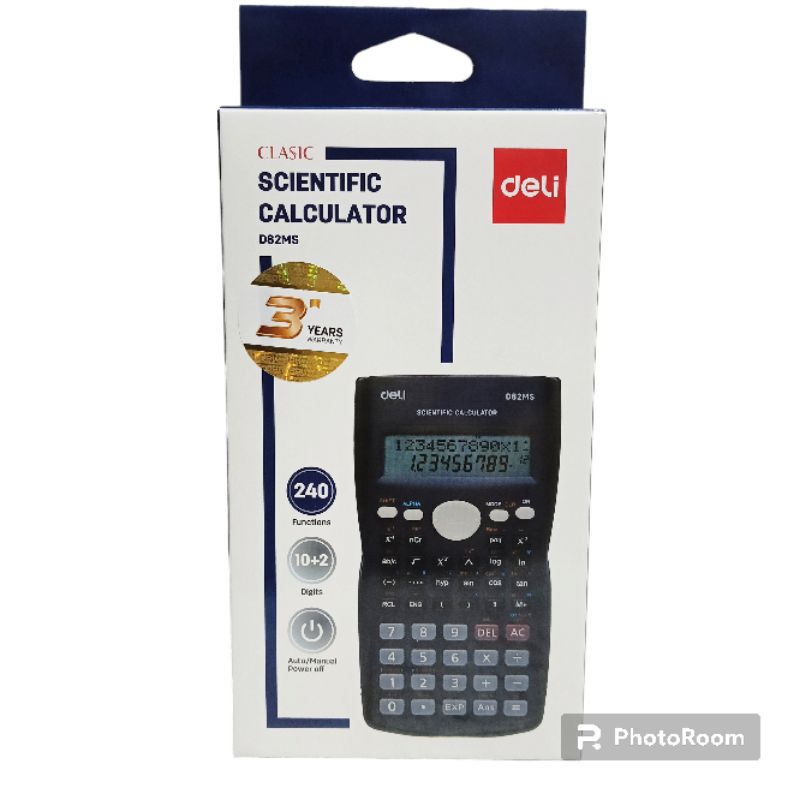 

Kalkulator Calculator DELI Scientific D82MS