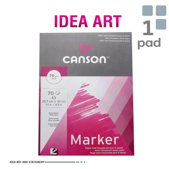 

Canson Marker Layout pad A3 200297233 - Kertas Gambar Sktesa