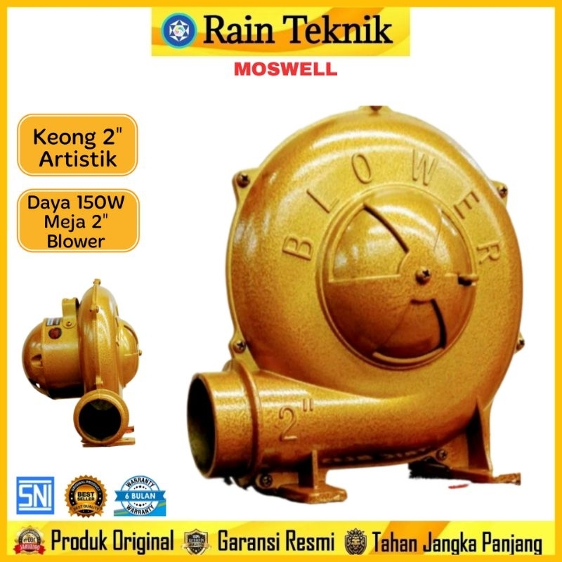 Kipas Blower Keong Moswell 2"/Kipas Antik Keong/Kipas Seni