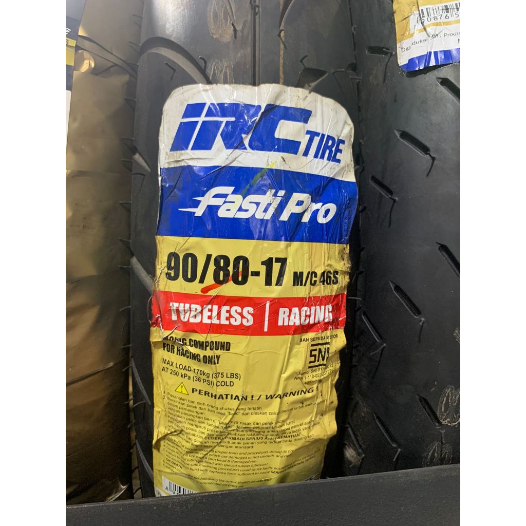 BAN IRC FASTI PRO 90/80-17