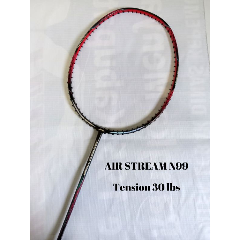 raket badminton air stream n99 raket badminton 30lbs
