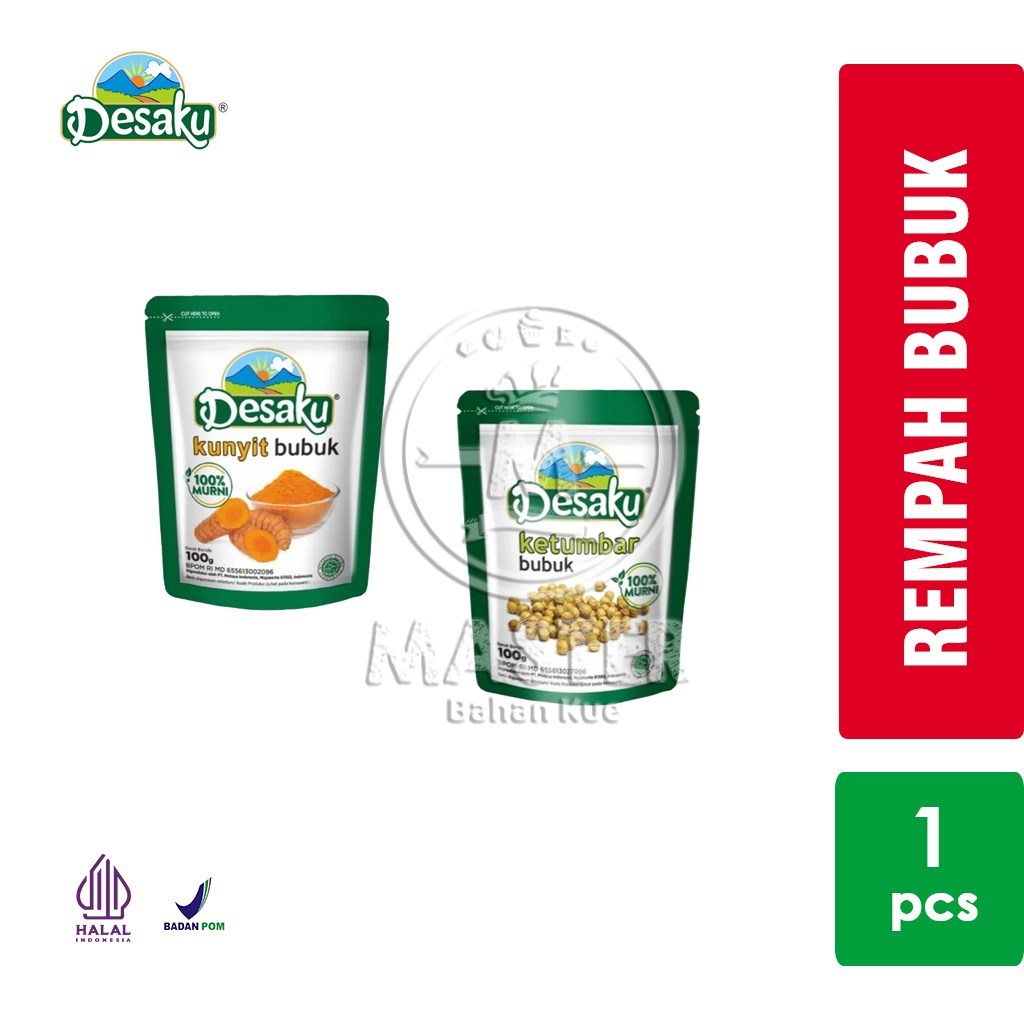 

Desaku Rempah Bubuk Sachet Bubuk Instant [Pouch 100gr]