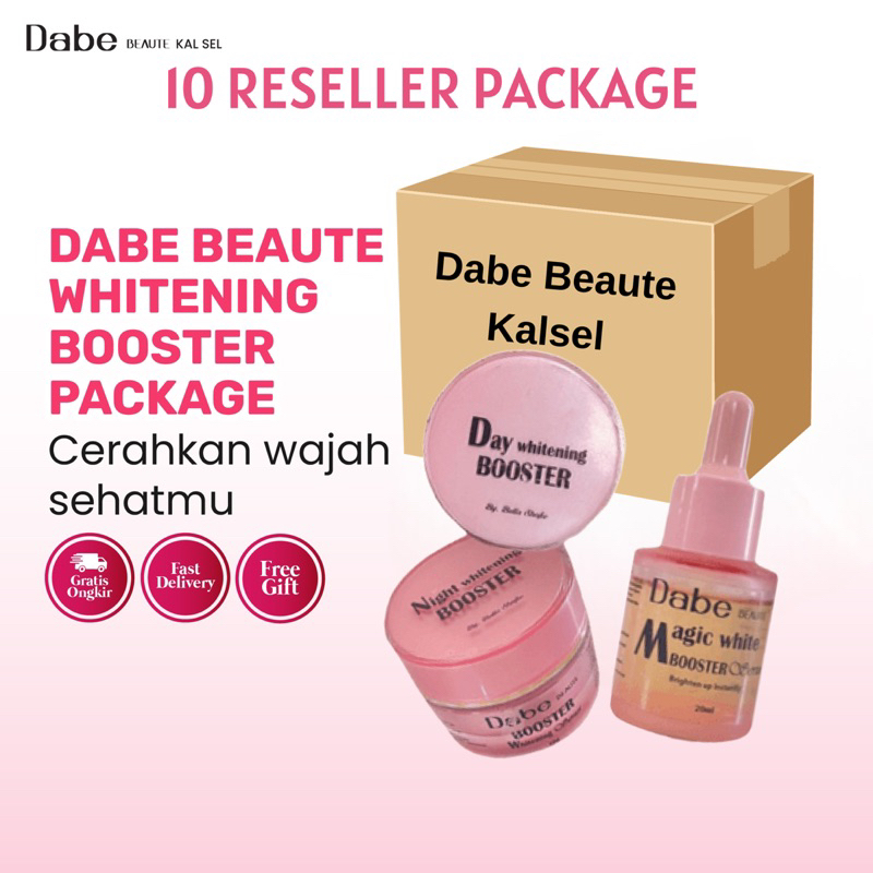 [FREE GIFT] Dabe Beaute 10 Paket Reseller Booster Whitening