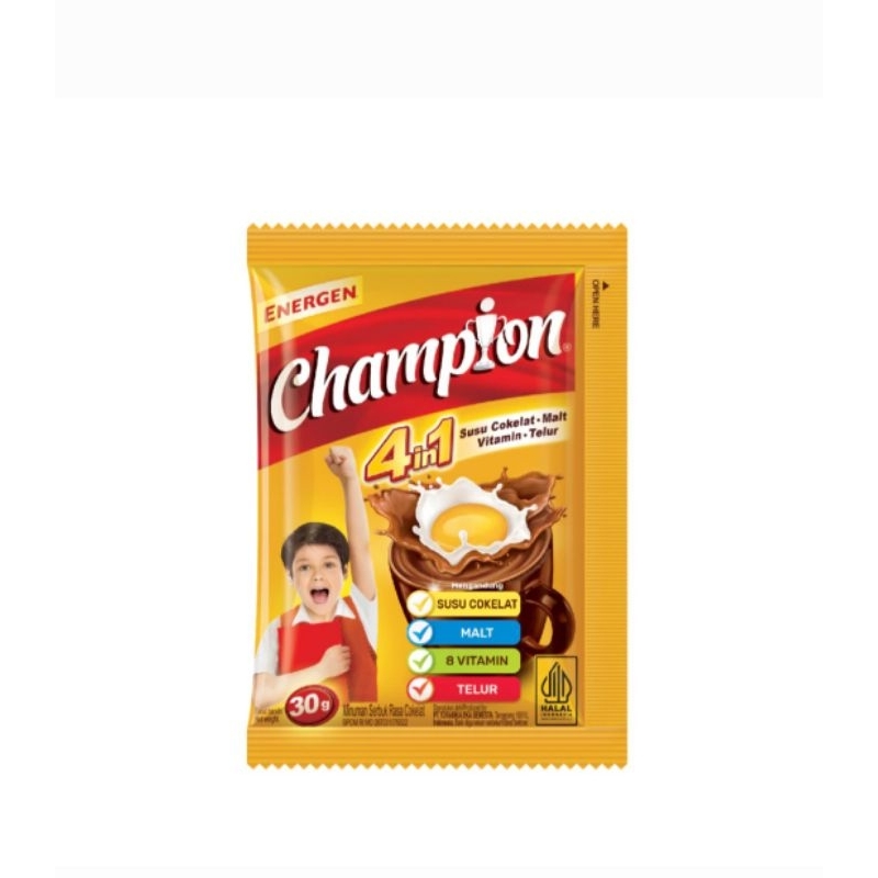 

Energen Champion 4in1 Renceng 35 gr @10pcs